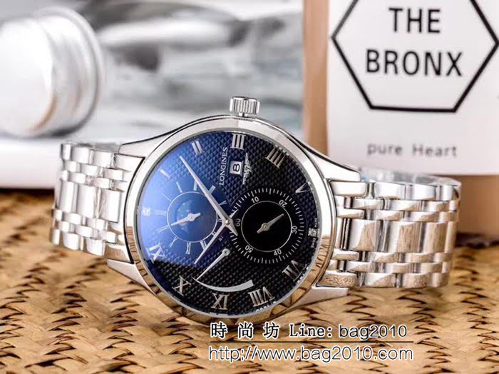 LONGINES浪琴 多功能 全自動機械精品男士腕表 WSS2224